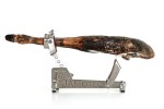 Jamonero giratorio Jamotec F1 - Corte transversal