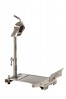 Jamonero giratorio Jamotec J5R LUXE - Brazo telescópico plegado - estribo desplegado