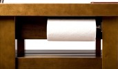 Mesa Jamonera Jamotec Élite pies - Lateral papel de cocina