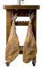Mesa Jamonera Jamotec Élite ruedas - Trasera colgador jamones