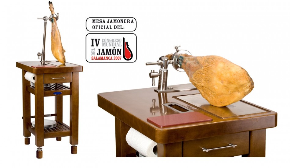 Mesa Jamonera Jamotec Élite pies